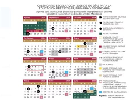 Sep Alista Calendario Escolar 2024 2025 Estos Serán Los Puentes