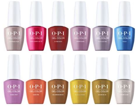 Opi Fall Collection Zita Angelle