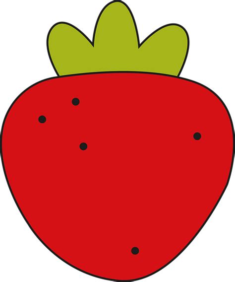 Strawberry Health Vitamins Free Vector Graphic On Pixabay