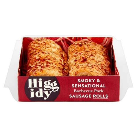 Higgidy Bbq Pork Sausage Rolls Ocado