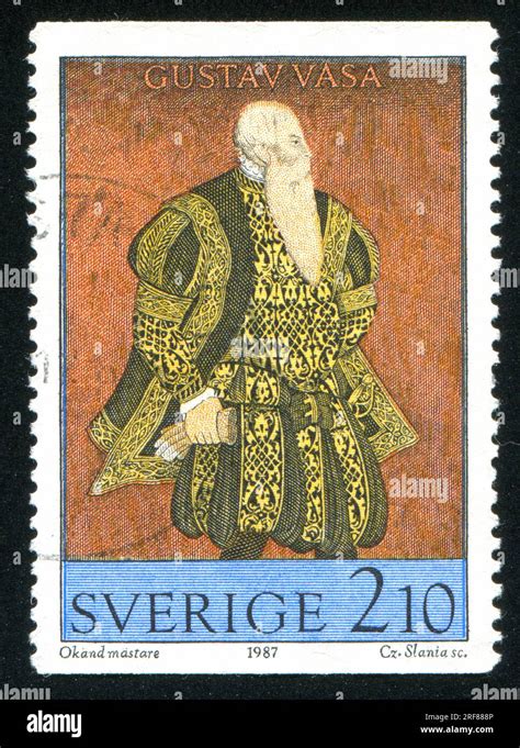 Sweden Circa Stamp Printed By Sweden Shows King Gustav Vasa