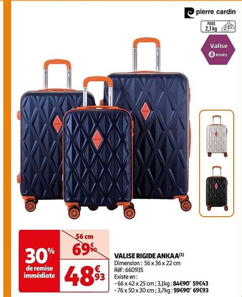 Promo Valise Rigide Ankaa Chez Auchan ICatalogue Fr