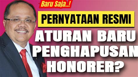 Berita Honorer Terbaru Hari Ini Pola Baru Selamatkan Honorer Dihapus