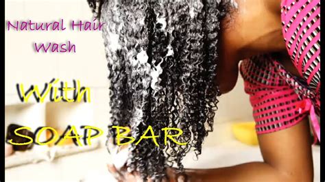 How To Washing Hair Using A Soap Bar Youtube