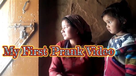 My First Prank Vlog Prank With Wife April Fools Garhwali Comedy Video