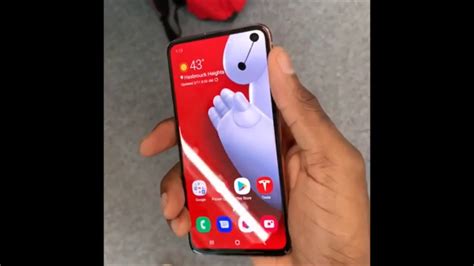 Samsung Galaxy S10e Side Mounted Fingerprint Scanners Is Very Fast