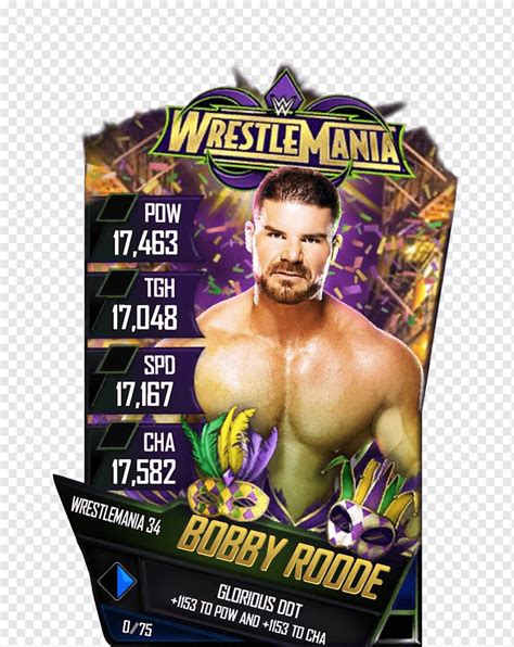 Bobby Roode WrestleMania 34 WWE SuperCard WWE 2K18 WWE SmackDown Wwe