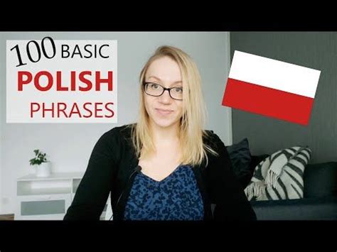 100 Common Polish Phrases Phrase Common Phrases Polish Language