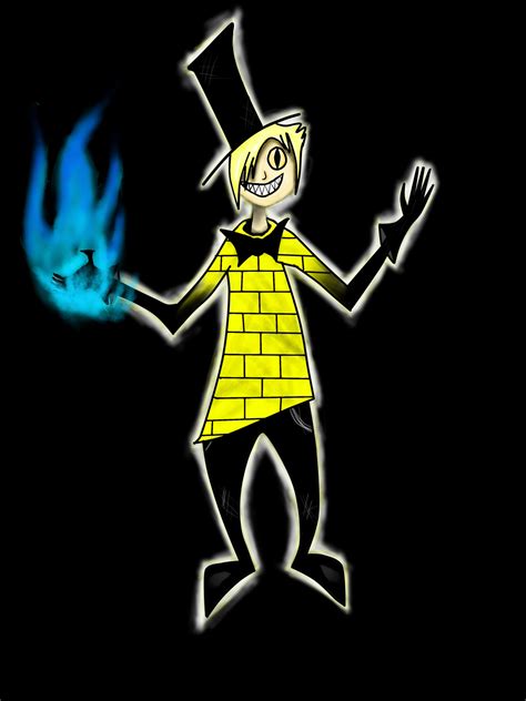 Human Bill Cipher By Skellington37 On Deviantart