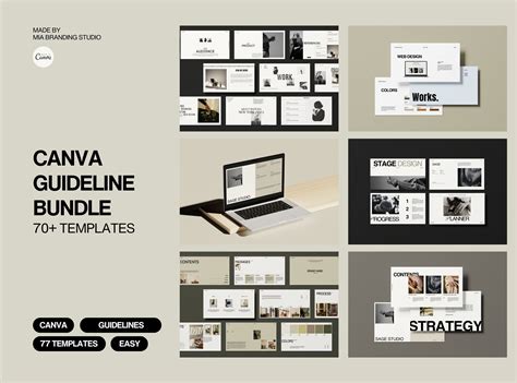 50 Off Canva Guideline Templates Presentation Templates ~ Creative Market