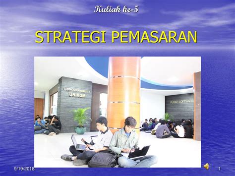 Kuliah Ke 5 Strategi Pemasaran Ppt Download