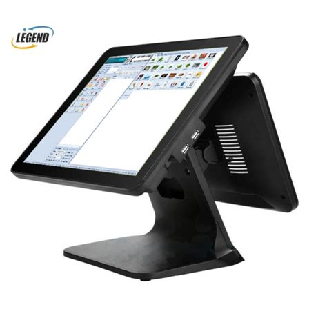 ShenZhen All In One POS System Touch Dual Screen Pos Terminal Factory