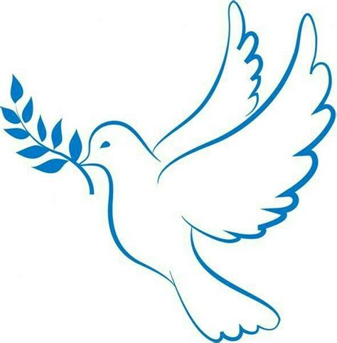 Pin by Lucía compArte on DIBUJOS Bird drawings Peace on earth Dove