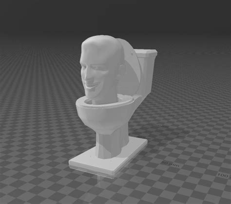 Stl File Skibidi Toilet Man Print In Place 🚽・3d Printable Model To