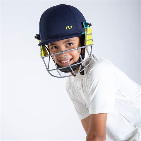 Kids Cricket Helmet Ch 500 Flx Decathlon