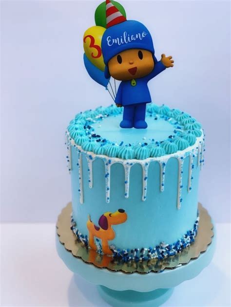 Ideias De Bolo Pocoyo Pocoyo Cake Design Ideas Topo De Bolo