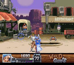 Screenshot Of Wild Guns SNES 1994 MobyGames