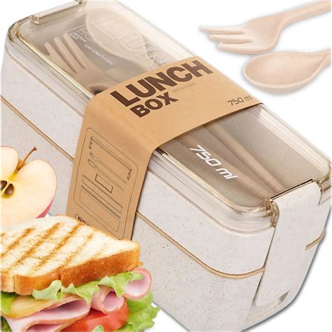 Lunchbox Niadani Wka Pojemnik Na Niadanie Ml Warstwy Lunchbox