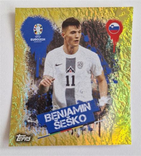 Topps Uefa Euro Sammelbild Svn Gold Kaufen Auf Ricardo