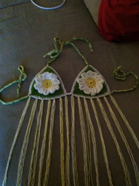 Handmade Daisy Halter Top Perfect For Festivals And Can Be Custom Made To