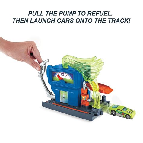 Conjunto Estação Tóxica de Combustível City Toxic Creatures Hot Wheels