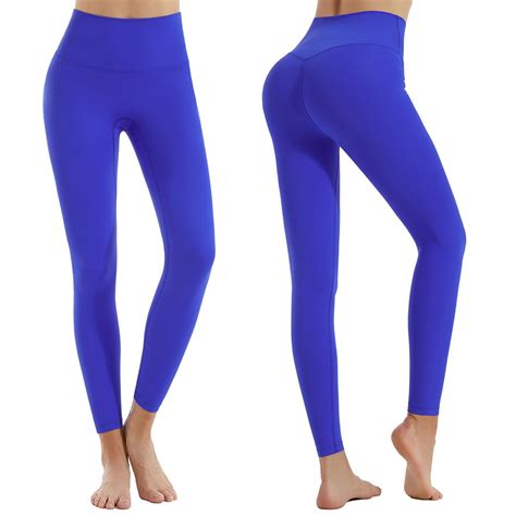 Sksloeg Crossover Yoga Pants For Women Crossover Stretchy Flare