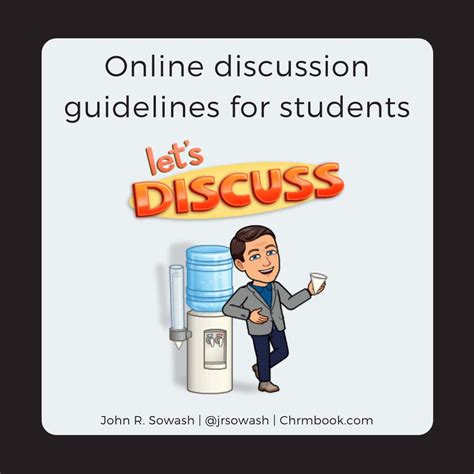 Online Discussion Guidelines For Students Templates And Examples