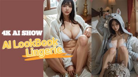 Ai Lookbook Ai 룩북 부끄러운 속옷 화보촬영 lingerie photo shoot Vertical