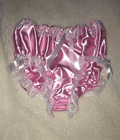 Super High Waisted Satin Lined Satin Panties Etsy