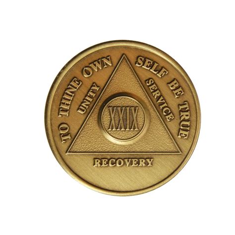 Sobriety Token Sobriety Coin Recovery Token Aa Medallion Sobriety