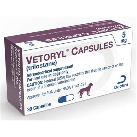 Vetoryl Capsules - Buy Cheaper 5mg Vetoryl Capsules for Dogs with Cushings