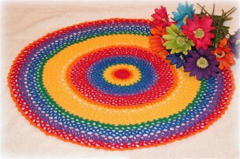 Free Crochet Tulip Doily Pattern Weave Crochet