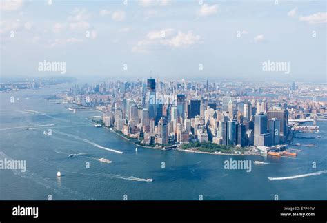 New York City Sky View Stock Photo - Alamy