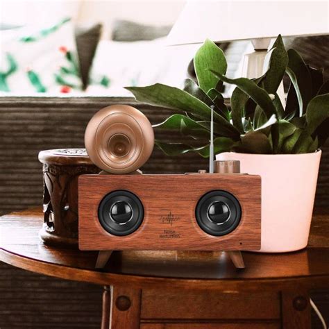 Wooden Design Dual Speaker at Rs 1100/piece | Portable Speaker in Delhi ...