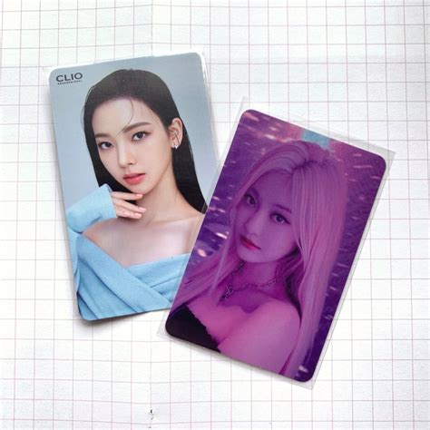 Jual Photocard Aespa Karina Clio Round Ningning Pob Girls Us