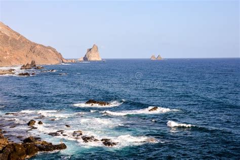 Benijo Beach on the North of Tenerife, Spain Stock Photo - Image of ...