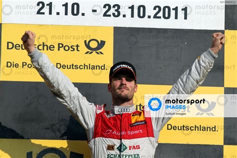 2011 DTM Title Winner Martin Tomczyk GER Audi Sport Team Phoenix