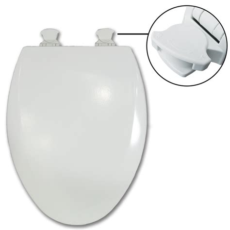 Bemis Ez Clean Elongated Toilet Seat Ec Ec