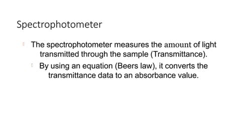 Spectrophotometer Pdf