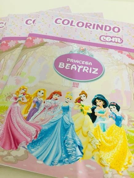 Livro De Colorir Princesas Disney Elo Produtos Especiais