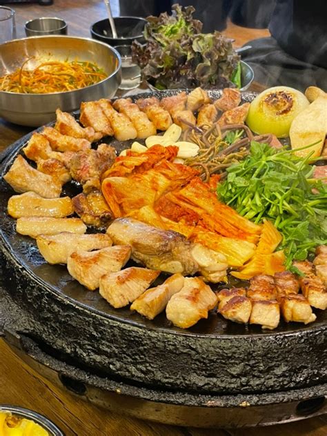 광주 신안동 맛집 상만이네꽃돼지솥뚜껑 네이버 블로그