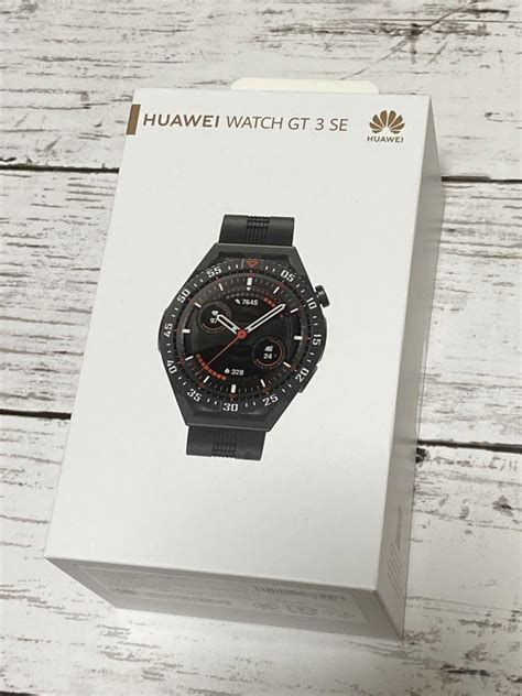 したので 新品未開封★huawei Watch Gt 3 Se スマートウォッチ りしたく