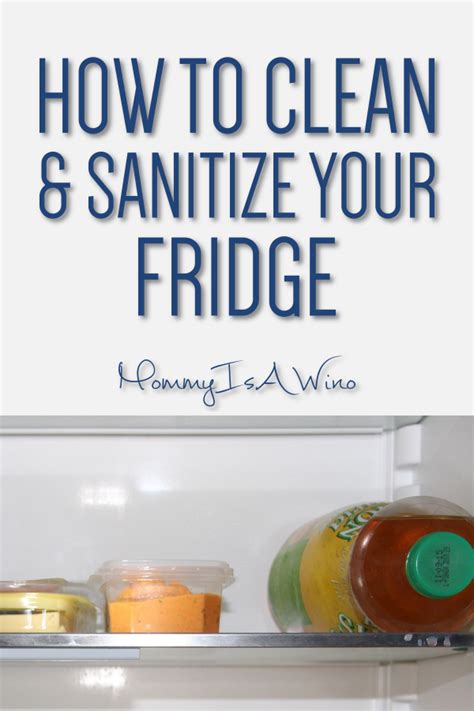 How To Deep Clean Your Fridge Mommy Thrives Cleaning Hacks Deep