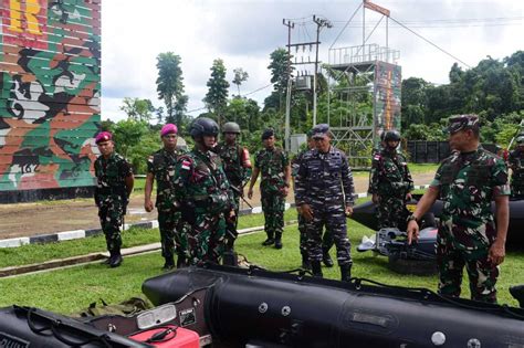 Pangkoarmada Iii Dampingi Asops Panglima Tni Cek Kesiapan Satgasmar