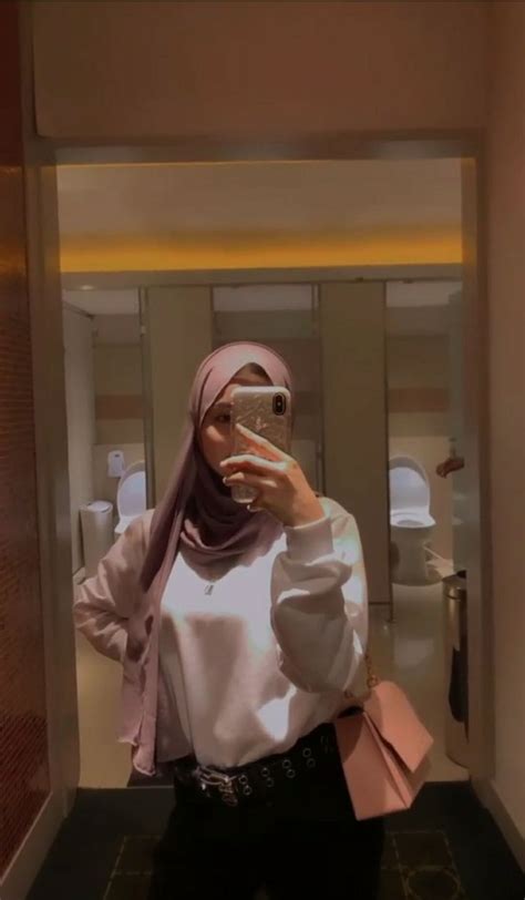 Ootd Mirror Selfie Gaya Hijab Gaya Berpakaian Fotografi Model Pakaian