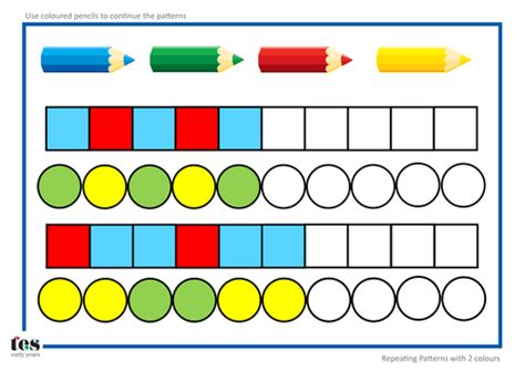 Repeating Pattern Sequences | Teaching Resources