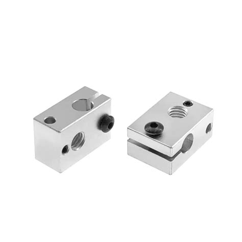 MK8 Aluminium Heater Block With Copper Sleeve For Print Head Hot End