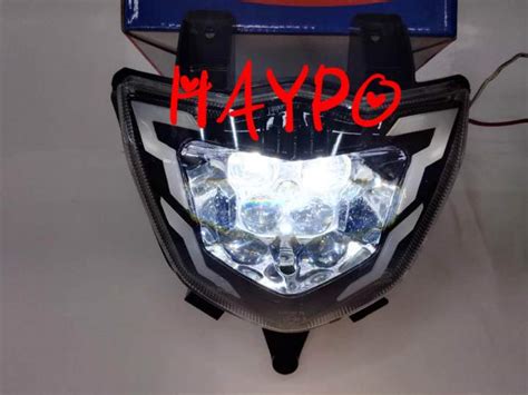 HAYPO BRAND HEADLIGHT ASSY YAMAHA XTZ125 LED LIGHT Lazada PH