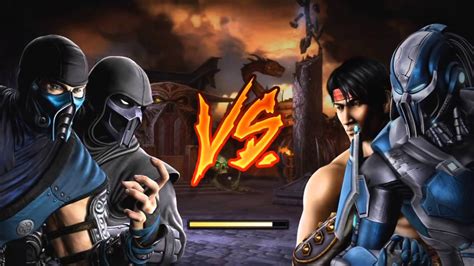 Mortal Kombat 9 Sub Zero And Noob Saibot Tag Ladder Expert No Matches