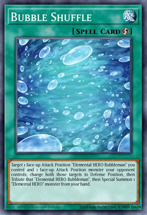 Bubble Shuffle Yu Gi Oh Card Database Ygoprodeck